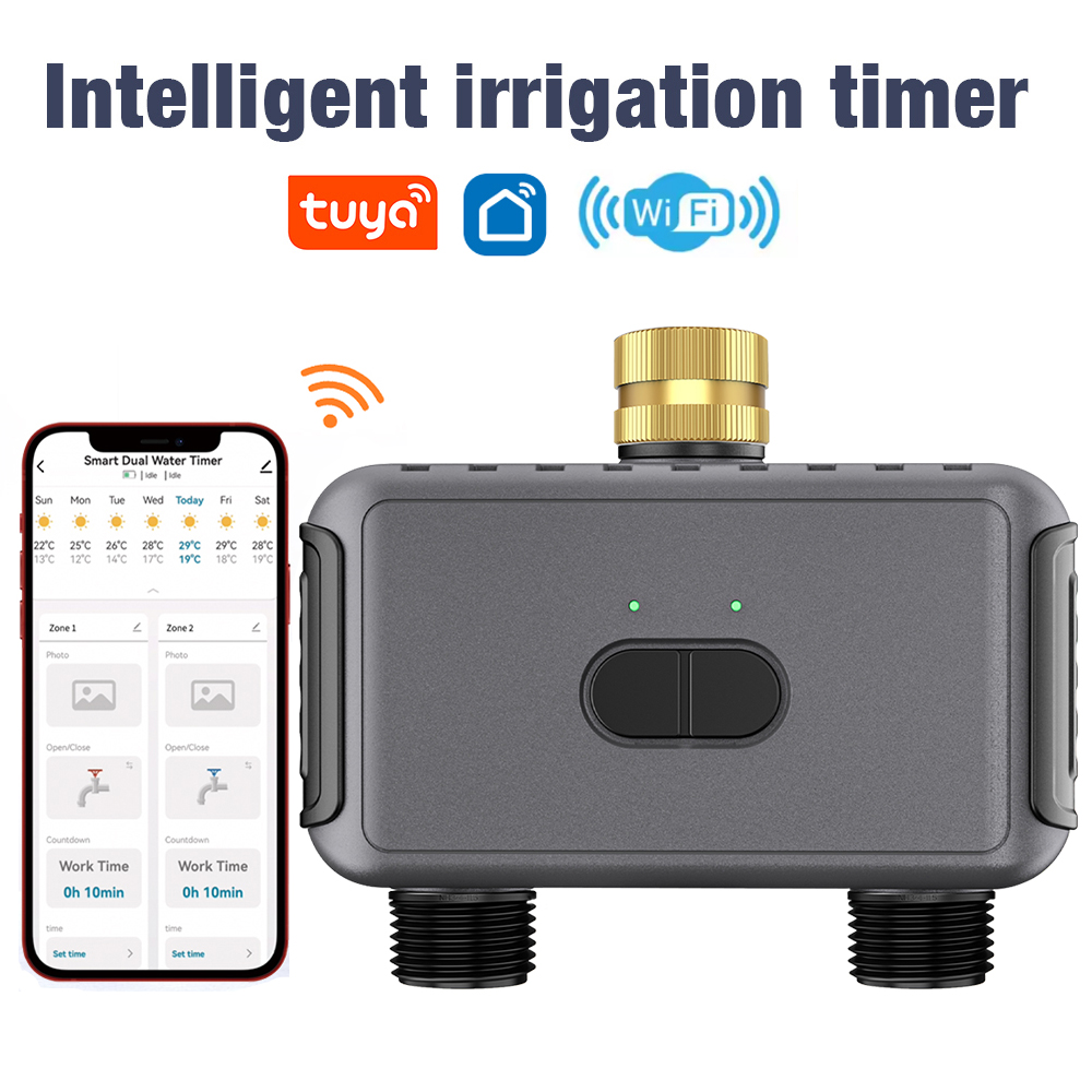 Smart Garden Monitoring System - Tuya WiFi مؤقت للمياه الذكية 2