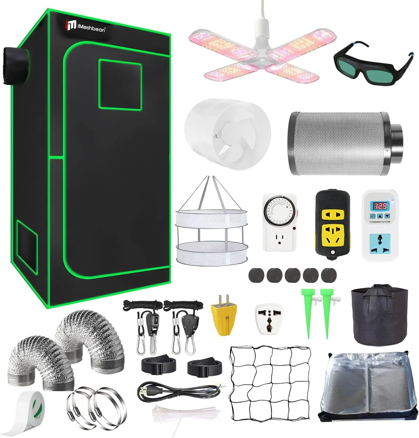 Grow Tent Complete Kit - خيمة زراعة داخلية مقاس 24