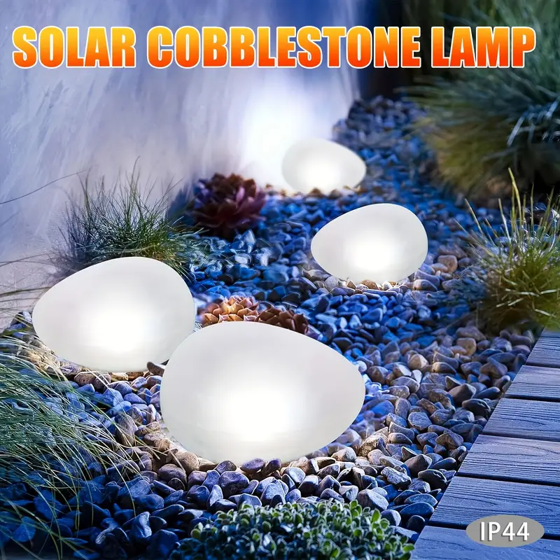 Smart Led Garden - 1/2 حزمة من مصابيح الحصى الشمسية