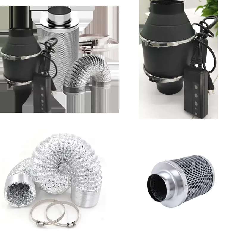 Grow Tent Complete Kit - مجموعة خيمة زراعة مائية مع مروحة