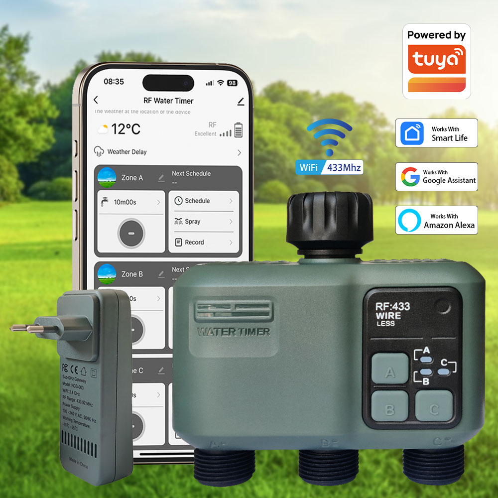 Smart Garden Kit - جهاز تحكم بالري الأوتوماتيكي القابل للبرمجة