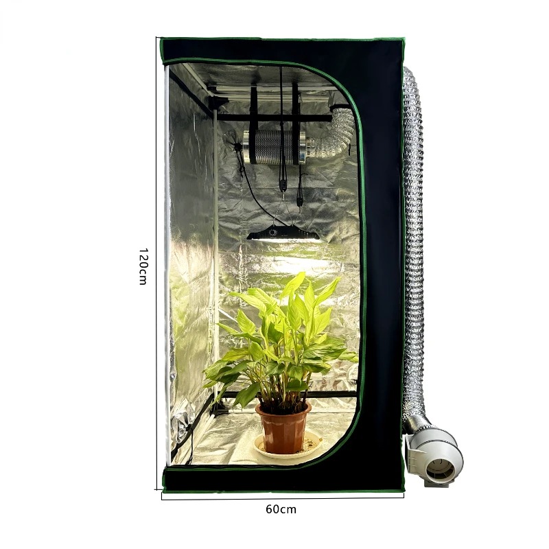 Grow Tent Complete Kit - خيمة نباتات 60*60*160 سم + لوحة