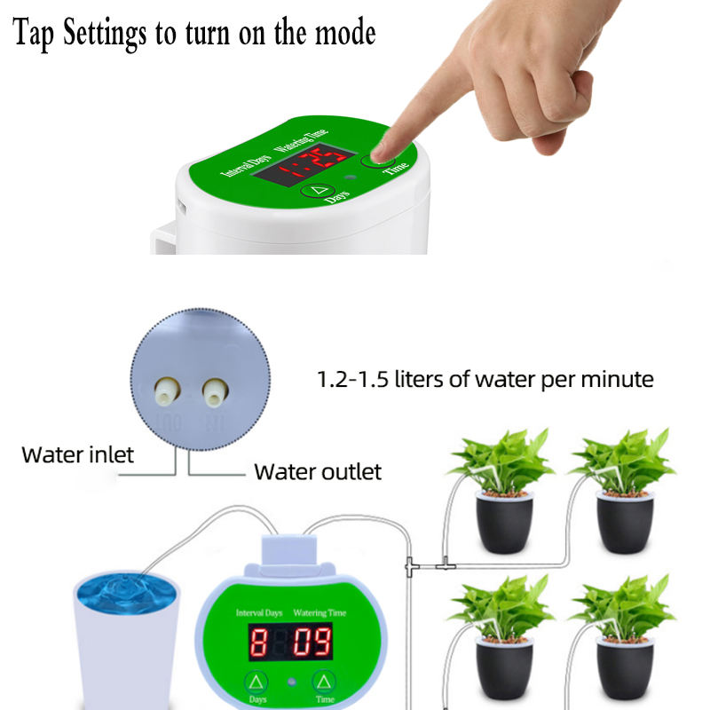 سقاية زهور أوتوماتيكية ذكية وم - مراجعة Smart Garden Tools وسعره