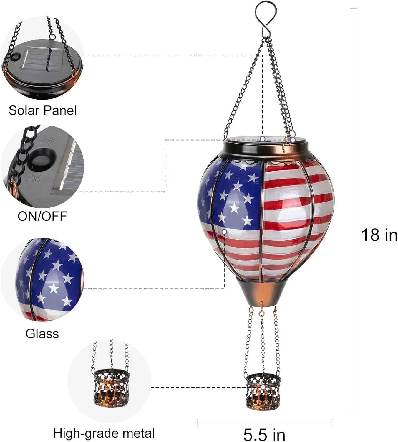 منطاد الهواء الساخن، فانوس شمس - مراجعة Smart Garden Balloon وسعره