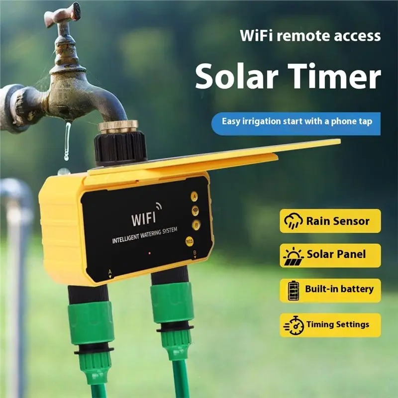 وحدة تحكم بالري بالطاقة الشمسي - مراجعة Smart Garden Tools وسعره
