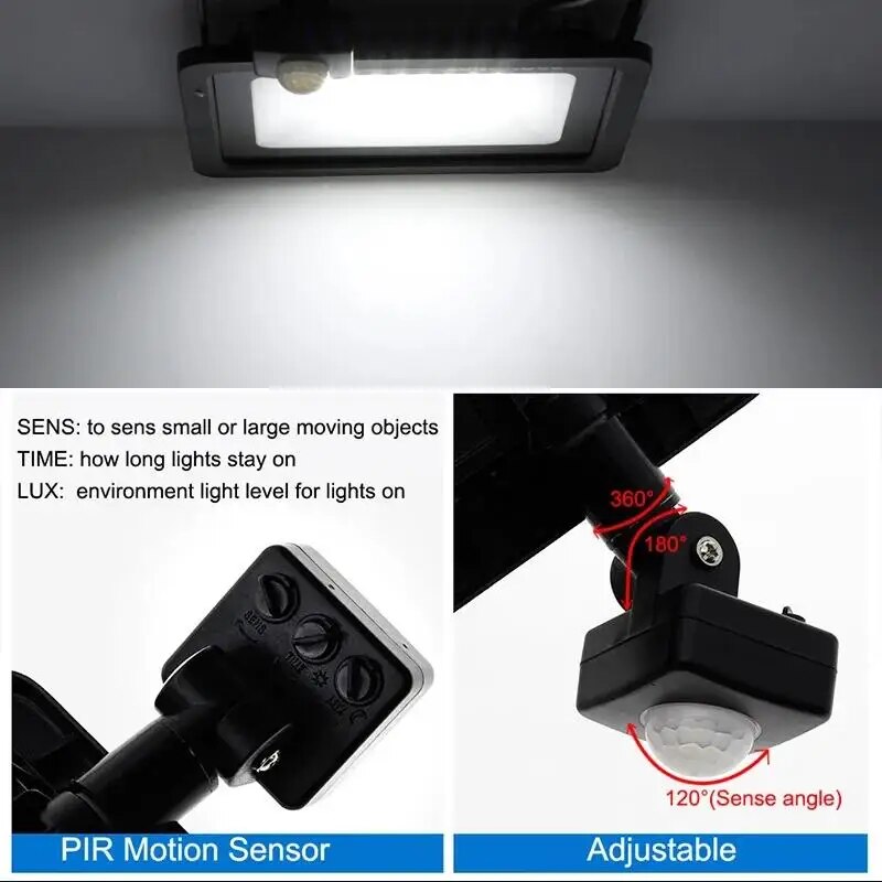 PIR محس حركة LED الأضواء الكاش - مراجعة Smart Led Garden وسعره