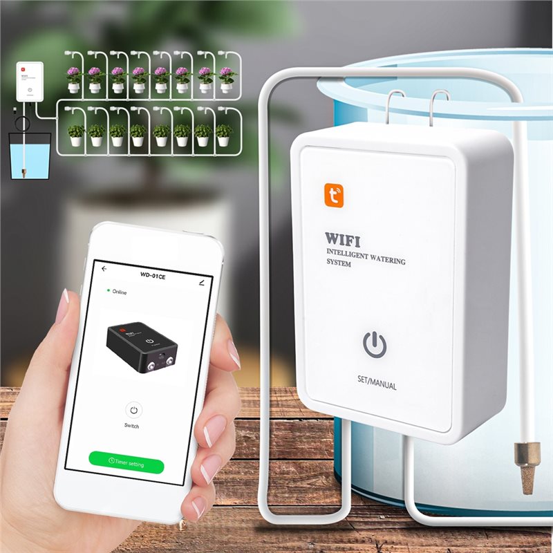 نظام ري بالتنقيط أوتوماتيكي ذك - مراجعة Smart Garden Kit وسعره