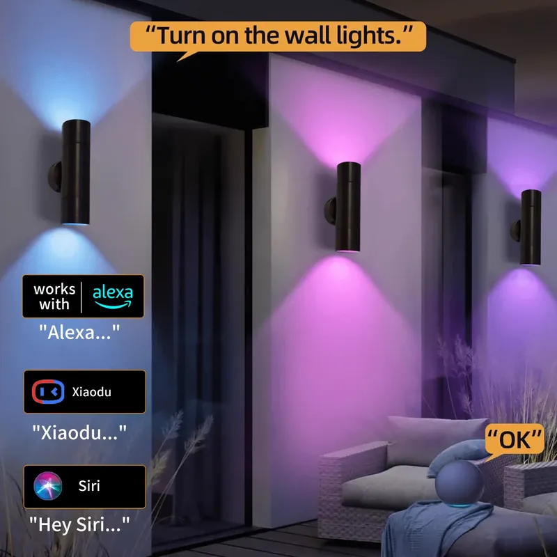مصباح جداري خارجي LED من النحا - مراجعة Smart Led Garden وسعره