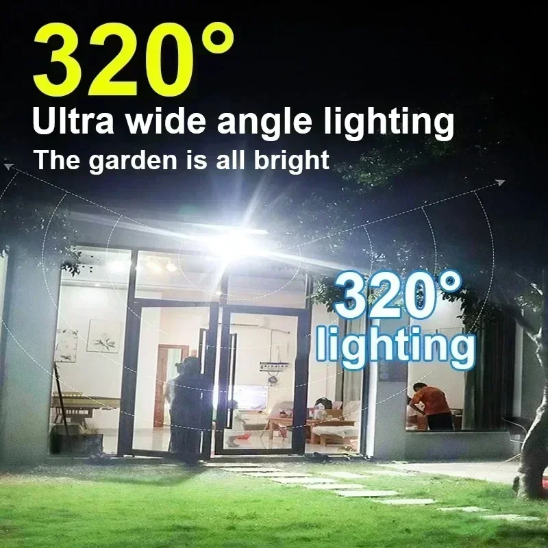 12000LM مصباح الجدار الشمسي ال - مراجعة Smart Led Garden وسعره