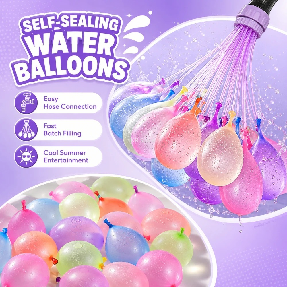 بالونات ماء ذاتية الإغلاق سريع - مراجعة Smart Garden Balloon وسعره