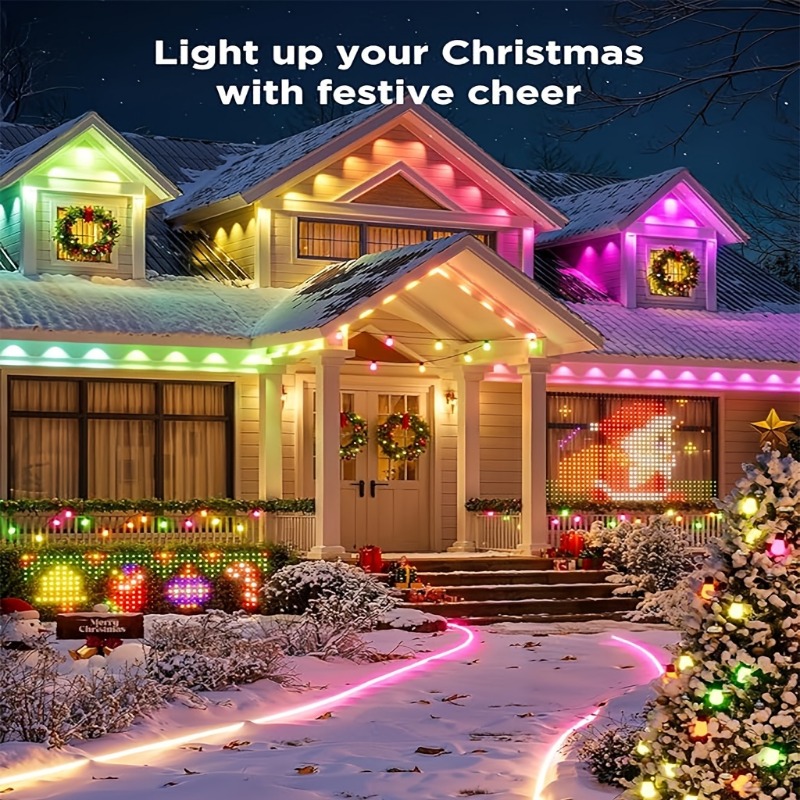 150ft 100ft 50ft أضواء خارجية  - مراجعة Smart Led Garden وسعره