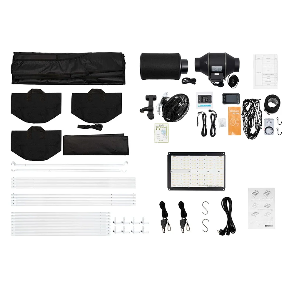 BAVAGREEN نظام الزراعة المائية - مراجعة Grow Tent Complete Kit وسعره