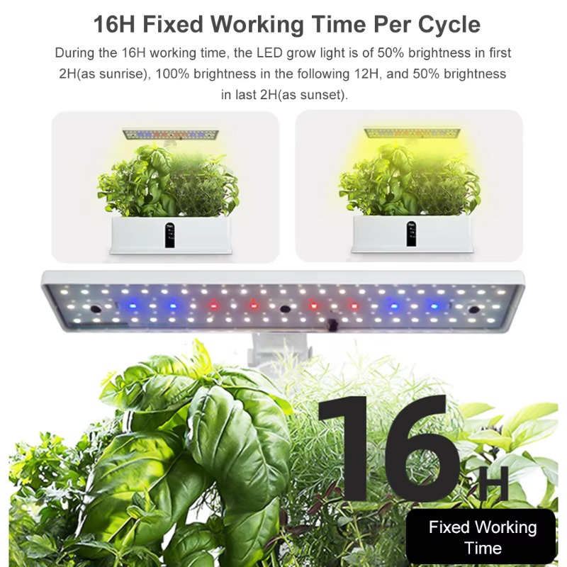 نظام زراعة مائية ذكي بـ 9 وحدا - مراجعة Smart Led Garden وسعره