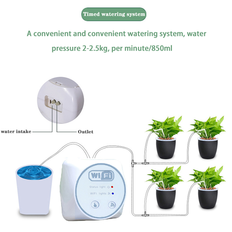 واي فاي الذكية حديقة الري تحكم - مراجعة Smart Garden Monitoring System وسعره