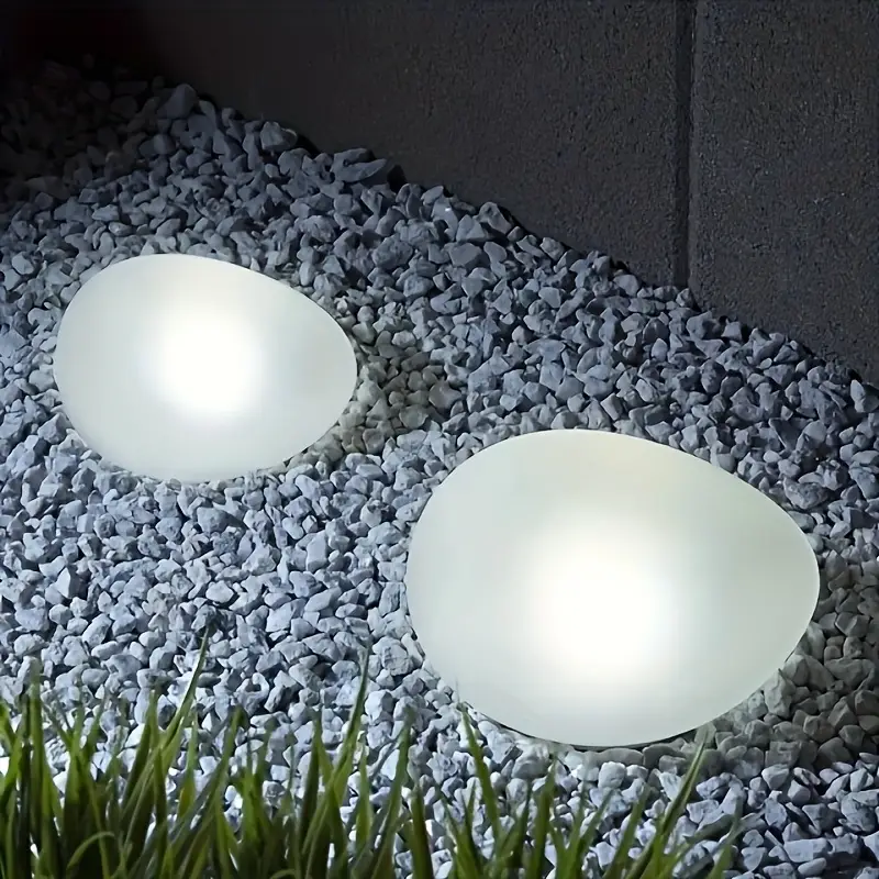 1/2 حزمة من مصابيح الحصى الشمس - مراجعة Smart Led Garden وسعره