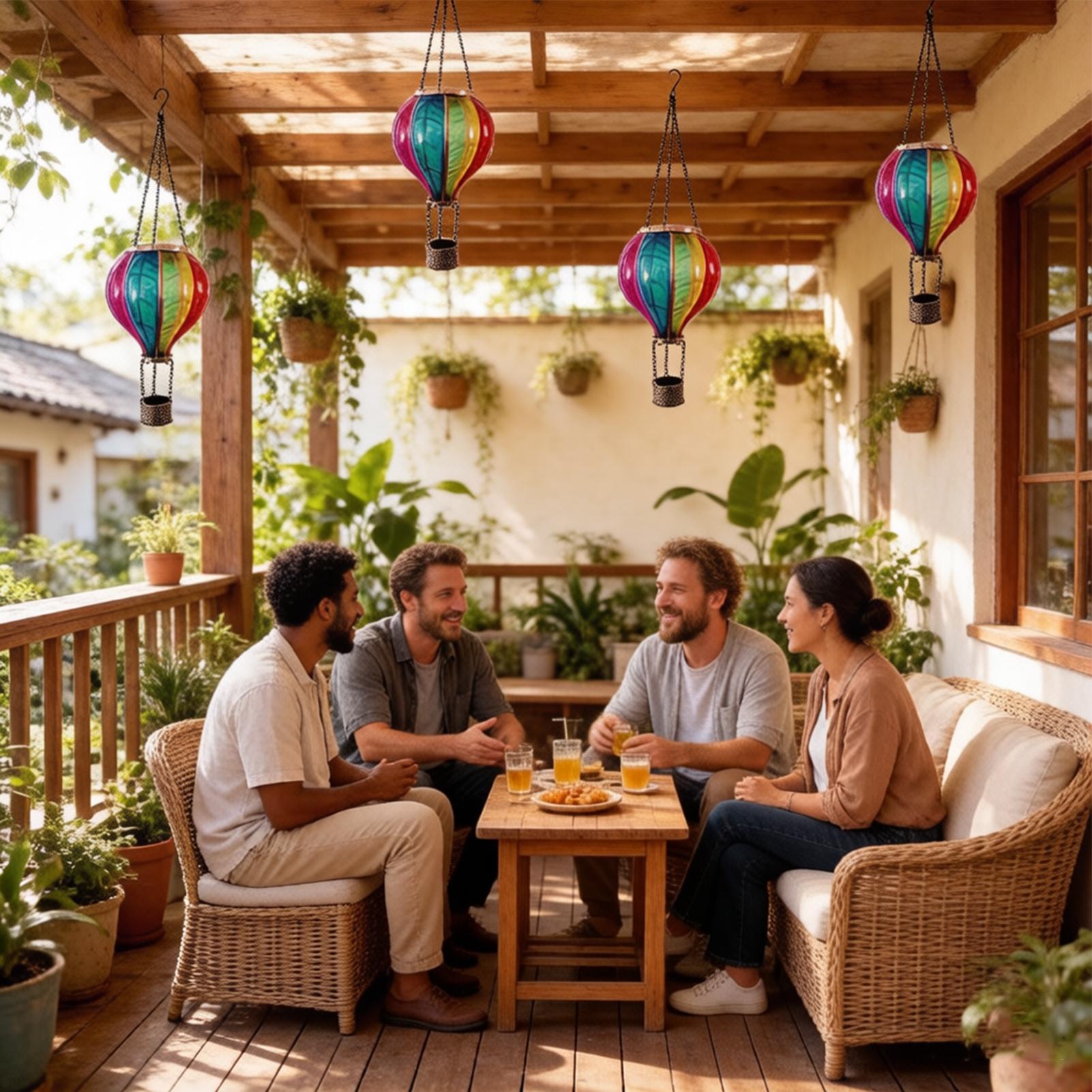 فانوس شمسي محمول مقاوم للماء ع - مراجعة Smart Garden Balloon وسعره